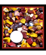 Mookite Jasper Gemstone Embellishment UNDRILLED Medium Chips 50g (1.75 oz) - $55.55 MXN