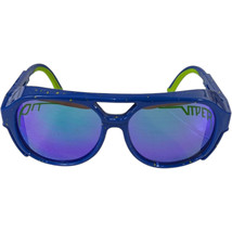 Pit Viper Blue Green Purple Lens Sunglasses with Speckled Frame Preppy Steampunk - £42.12 GBP