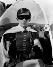 Burt Ward as Robin sat in Batcopter Batman cult TV series 16x20 Poster - £15.71 GBP