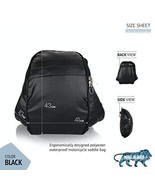 Polyester Water-Resistant Motorcycle Saddle Bag, Universal Side Bag/Sadd... - $38.15 CAD