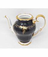 Vintage Echt Weimar Kobalt Katharina Teapot #20003 8&quot; No Lid - $102.37 CAD