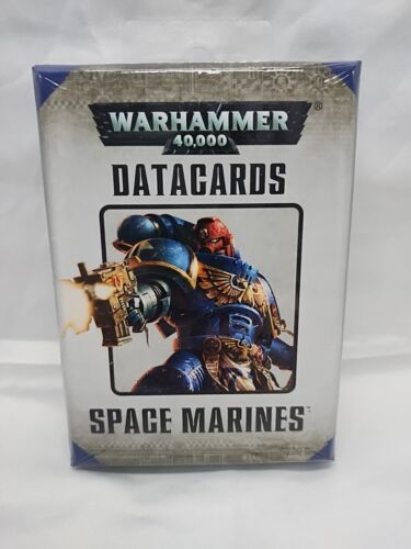Warhammer 40k Space Marines 7th Edition Datacards Sealed - $21.77