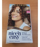 Clairol Nice&#39;n Easy Permanent Hair Dye, 4R Dark Auburn Hair Color ~ Dama... - $10.77