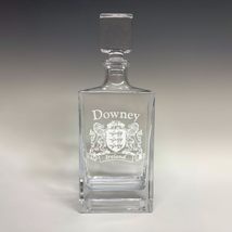 Downey Irish Coat of Arms Deluxe Whiskey Decanter - $62.72