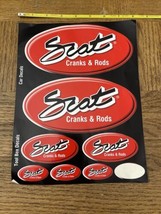 Auto Decal Sticker Scot Cranks And Rods - $14.73