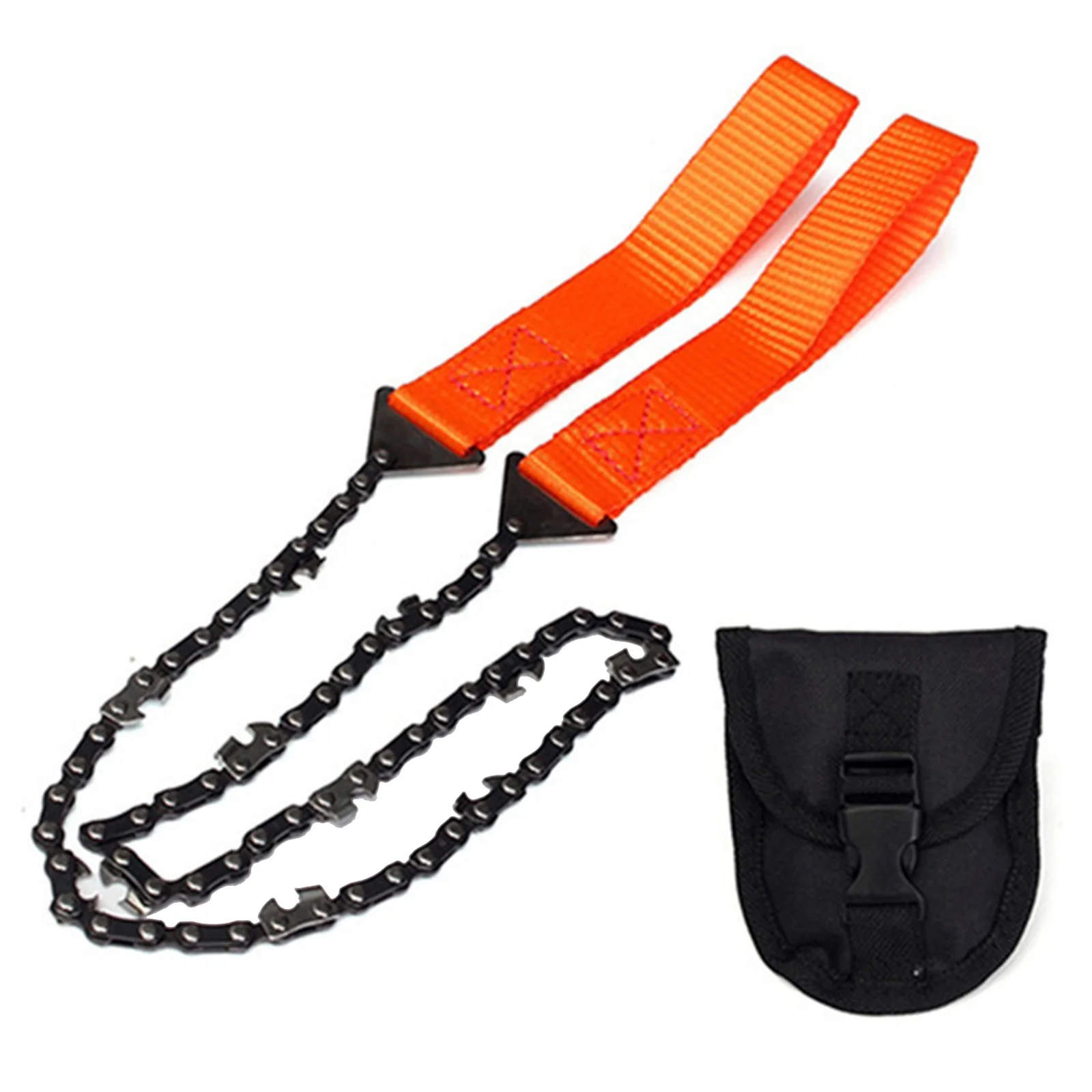 Hand Pull Chain Saws with Waterproof Canvas Bag Handheld Manual Cutter S... - $48.83