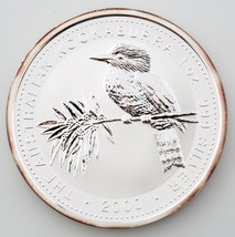 2000 Australian Kookaburra 1 oz. 999 Silver BU Coin Queen Elizabeth II - $77.95