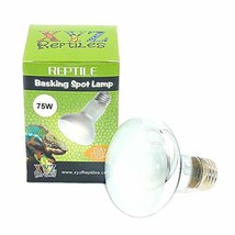 XYZReptiles UVA Reptile Heat Lamp 75 Watt Bulb Basking Light - £6.37 GBP