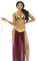 Sexy Forplay Slave For You 3pc Star Wars Leia Costume 558773 - $74.99