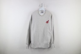 Vtg 90s Mens XL Reverse Weave Chief Wahoo Cleveland Indians Baseball Swe... - $69.25