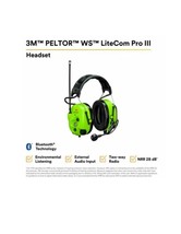 3M™ PELTOR™ WS™ LiteCom PRO III Headset, Headband, MT73H7A4D10NA GB, 1 EA - £1,110.59 GBP