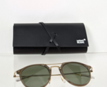 Brand New Authentic Mont Blanc Sunglasses MB 0204 004 50mm Frame 0204 - $197.99