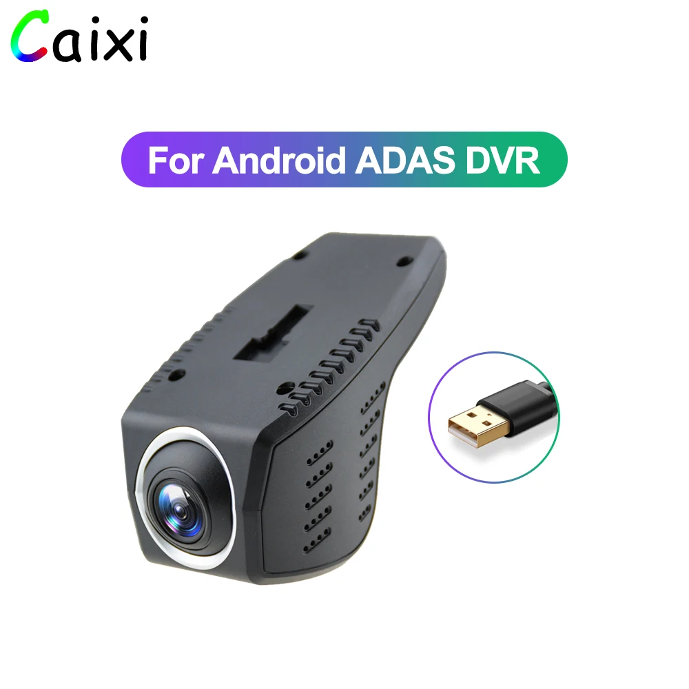 Caixi Usb Adas Car Dvr Dash Cam Hd Video Recorder For Car Radio Android Player - £22.67 GBP+