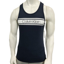 Nwt Calvin Klein Msrp $51.99 Men&#39;s Navy Sleepwear Sleeveless Tank Top Size S M L - £16.39 GBP