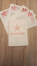 Vintage program of the Congress of the Communist Party of Czechoslovakia... - £43.63 GBP