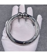 Customize Magnetic Cock Ring Stainless Steel Scrotum Pendant Ball Ring - $120.00