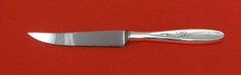 Rose Solitaire by Towle Sterling Silver Steak Knife Serrated Custom - £61.36 GBP