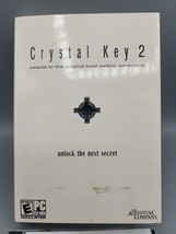Crystal Key Sequel &quot;Unlock the Next Secret&quot; 2 PC 2 Disks 2004 Adventure Company - £12.93 GBP