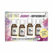 Aura Cacia Journey to Diffusion Essential Oil Kit | GC/MS Tested for Purity |... - £14.99 GBP