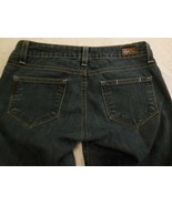Paige Skyline Jeans size 24 Med Wash W 24 I 28 Rise 7 Cuff 5.5 - £17.80 GBP