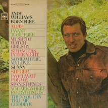 Andy Williams - Born Free U.S. Lp 1967 12 Tracks Strangers In The Night - £5.44 GBP