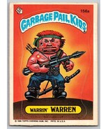 1986 Topps Garbage Pail Kids series 4 Warrin Warren 156a - £3.79 GBP