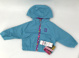 Pink Platinum Baby Size 12 Month Girls Turquoise Jacket NEW W/ Tags - £26.47 GBP