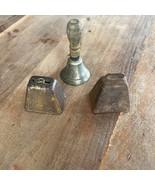 ✨  Lot of 3 Vintage Hand Bells Bell - €13,03 EUR