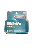 Gillette Mach3 Men&#39;s Razor Blade Refill Cartridges - 4 Count, Brand New - $132.03 MXN