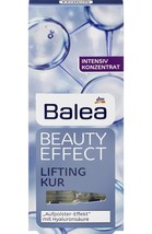 Balea Beauty Effect Face Lifting Cure 7 Hyaluronic Acid ampules  FREE SHIP - £11.07 GBP