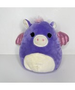 Pig Purple Pegasus Plush 2018 Squishmallows Stefana Stuff Animal Toy Kel... - £7.36 GBP