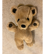 Gund STITCH Teddy Bear Plush Brown Vintage 1979 Stuffed Animal Cuddle To... - $46.50