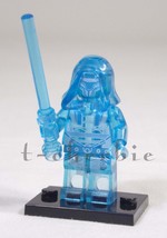 Blue Crystal Holographic Darth Revan Star Wars Minifigure +Stand USA SELLER - £9.82 GBP