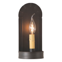 Metal Fireplace Sconce Usa Handcrafted Fixture In Kettle Black - £46.31 GBP