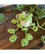 Crocheted Hanging Potted Plant - £14.22 GBP