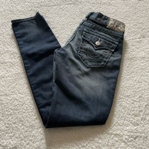 True Religion Skinny Jeans, Size 26, Cotton Blend, Denim, Pockets, Distressed - £55.77 GBP