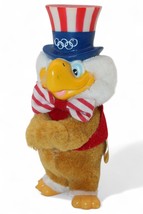 Applause 1984 Olympic Eagle Uncle Sam Plush Figurine With Striped Hat &amp; ... - $20.55 CAD