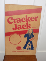 Vintage Cracker Jack Cardboard Store Poster - $94.05