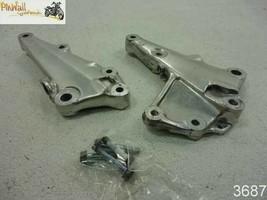 78 Honda Hondamatic 400 CB400A CB400 Drivers Foot Peg Brackets - £12.95 GBP