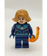 Captain Marvel &#39;Vers&#39; (Kree Starforce Uniform) Minifigure Lego  - £7.03 GBP