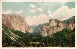 Yosemite Valley From Artist Point CA Detroit Publishing Phostint UNP Postcard L3 - £7.69 GBP