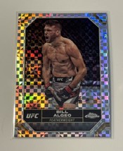 2024 Topps Chrome UFC Bill Algeo  Prism Refractor Featherweight Division Card 27 - £4.63 GBP
