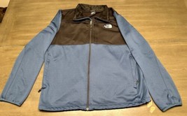 The North Face Mens Cinder 200 Full Zip Jacket Dark Aqua Blue/Black-Size XL - £30.28 GBP