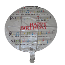VINTAGE 1996 BETALLIC MYLAR REFILLABLE BALLOON HAPPY BIRTHDAY W/ MUSIC N... - $11.40