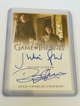 Julian Glover Dean Charles Chapman Game Thrones Autograph Auto Pycelle Tommen sp - £158.23 GBP