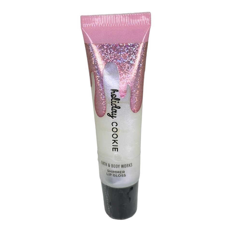 Bath & Body Works HOLIDAY COOKIE Shimmer Lip Gloss NEW & Sealed - £6.65 GBP
