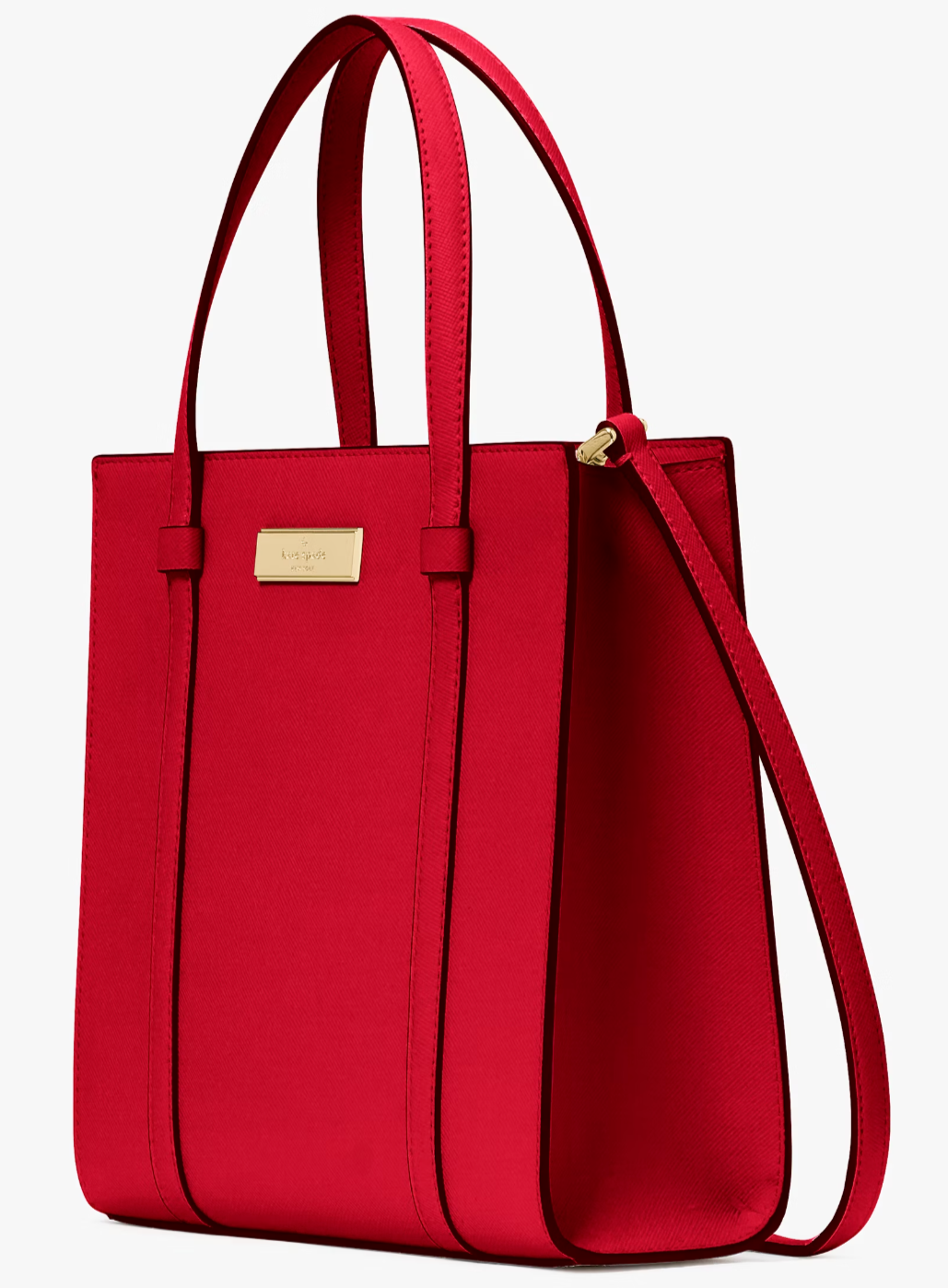 Kate Spade Kenzie Limited Edition Small Tote Bag KI926 Cherry Red Purse NWT FS