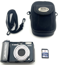 Canon PowerShot A640 10MP Digital Camera 4x Zoom Tested  Near MINT Condition - £164.50 GBP