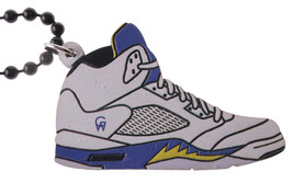 Collar De Zapatillas Good Wood NYC Laney 5 Wht/Blu/Yel V Shoe Emsley Laney - $14.22