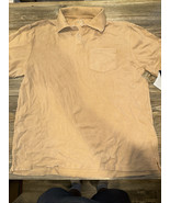 Boys&#39; Short Sleeve Washed Polo Shirt - art class Tan Size XL(14). NWT. E - $225.80 MXN